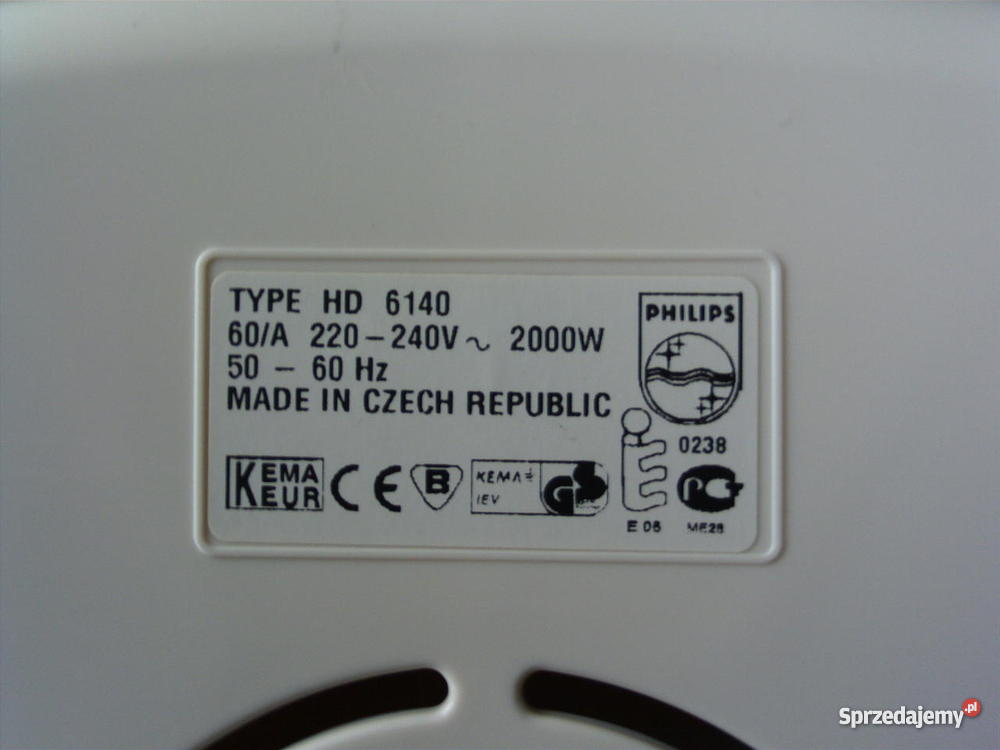Frytkownica Philips Cucina HD6140 2kW sprzedam