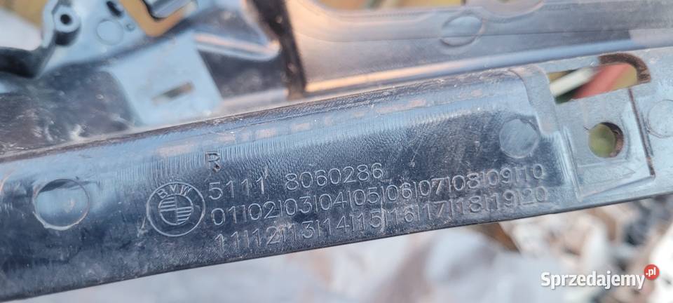 BMW F20 MPAKIET LIFT ŚLIZG ZDERZAKA PRAWY PRZOD śląskie Ruda Śląska