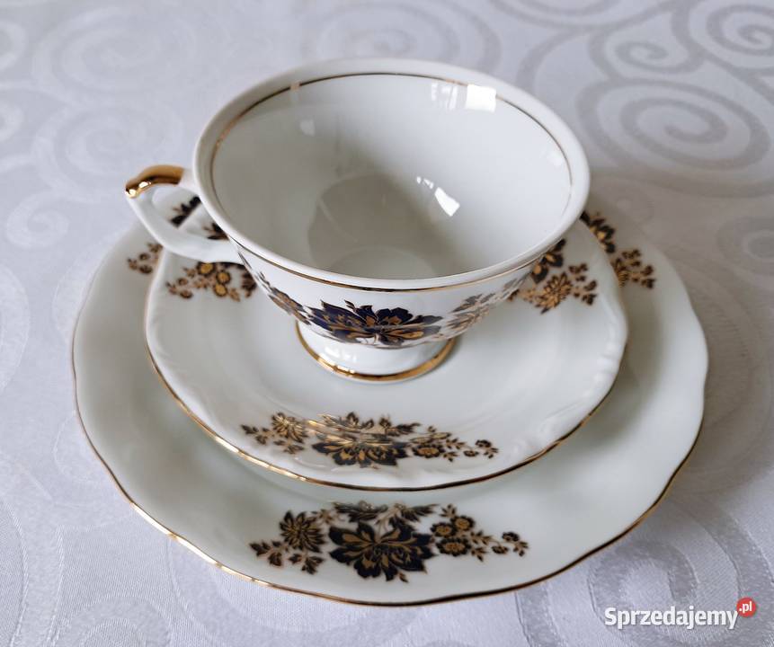 Trio porcelanowe Chodzież filiżanka spodek Strzelce Krajeńskie