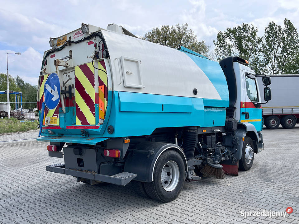 Zamiatarka drogowa DAF LF55220 zabudowa Johnston małopolskie Kęty sprzedam