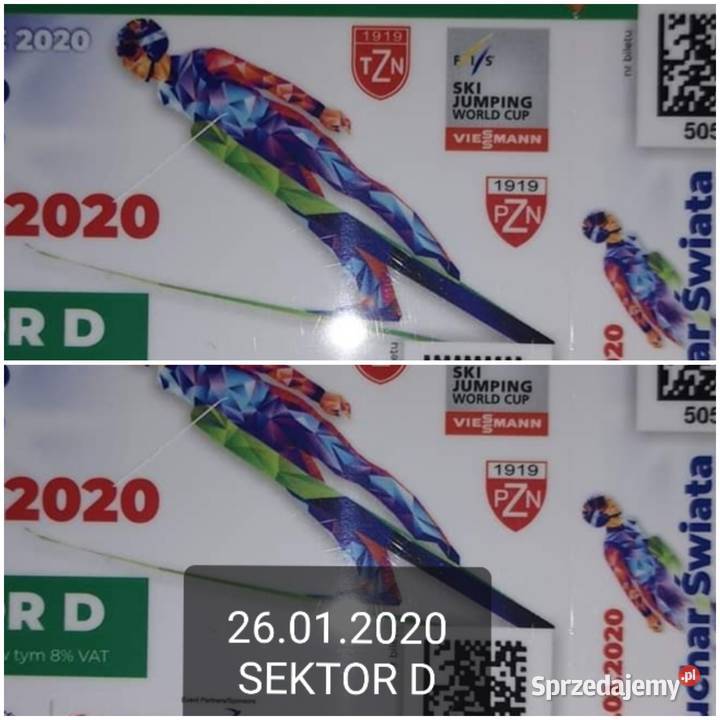 2 Bilety SKOKI Zakopane 2020 Konkurs Bydgoszcz