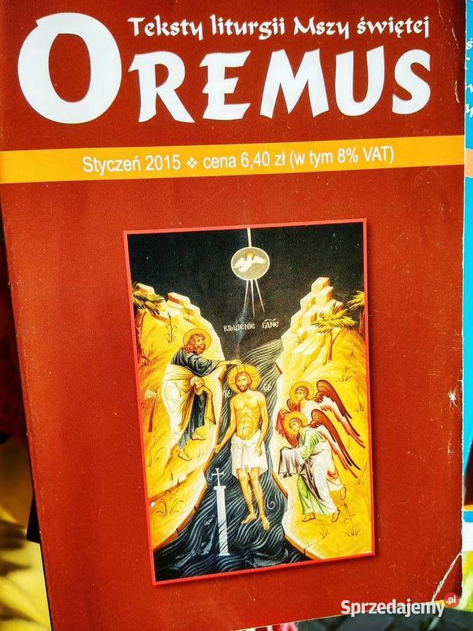 Oremus czasopismo religijne księgarnie Białołęka Antyki, Sztuka, Kolekcje Warszawa