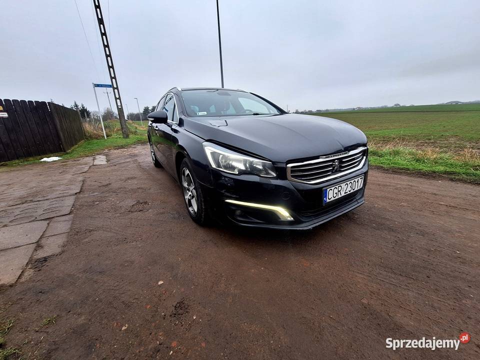 Peugeot 508 2016 lift 20 HDI 180 Panorama Ledy 508 Grudziądz