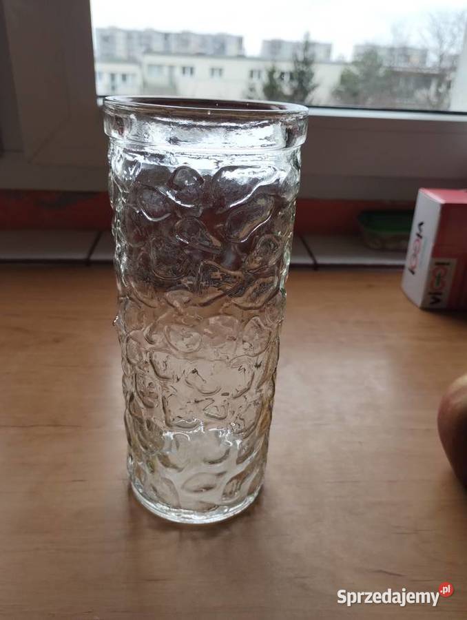 PRL wazon bruk szkło Ząbkowice przezroczysty łódzkie Łódź