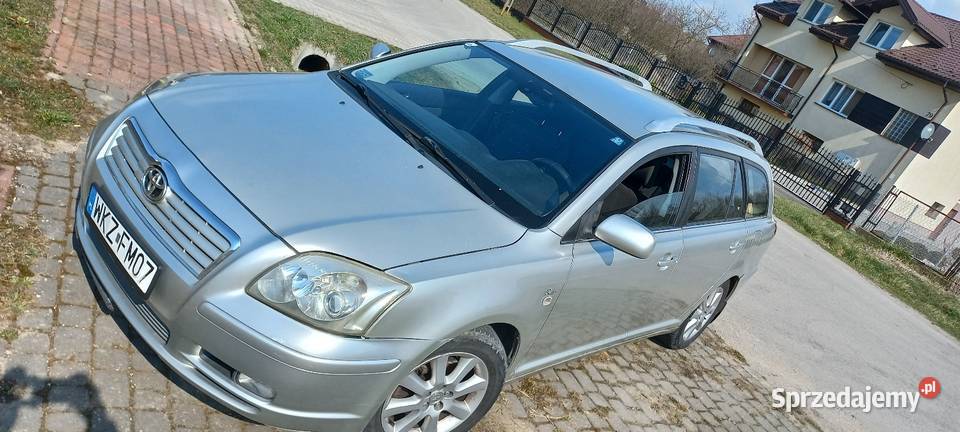 Toyota Avensis T25 D4D Hak Kombi w pełni sprawne mazowieckie Skaryszew