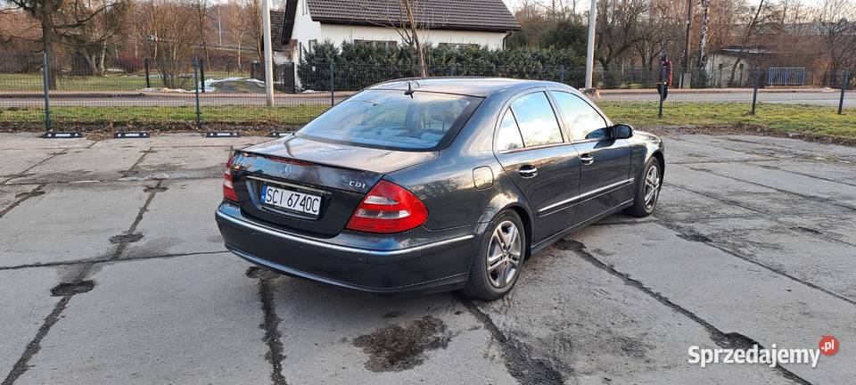 Mercedes W211 EKLASA 22 CDI Avangarde diesel Cieszyn