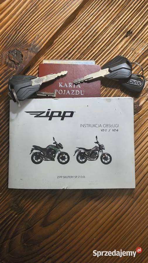 Motocykl 125 ccm Rok produkcji 2018 sprzedam