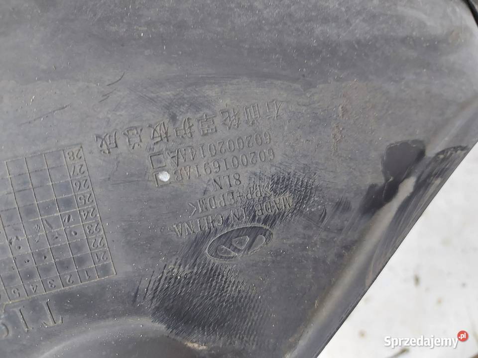 Chery Omoda 5 2024 nadkole prawe tył tylne oryg sprzedam