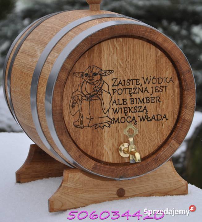 Dębowa Beczka 3L20L Na Nalewki Whisky Prezent Z Szczecin sprzedam