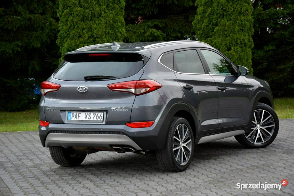 Hyundai Tucson Ledy BiXenon Navi Kamera BLIS system Start-Stop mazowieckie Ostrów Mazowiecka
