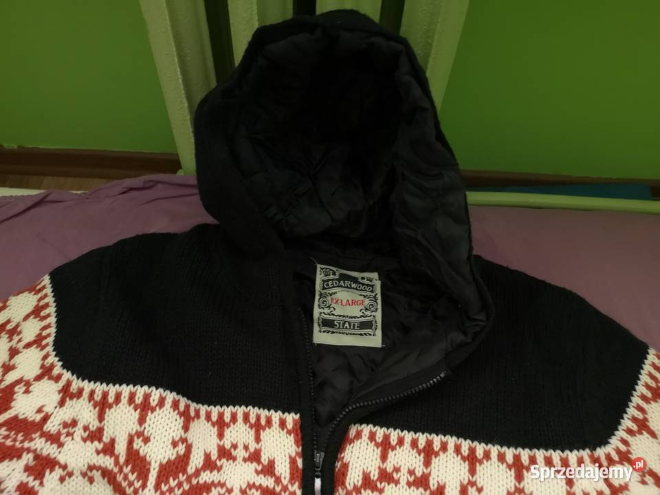 Sweter z kapturem Cedarwood Rozmiar XL Kętrzyn