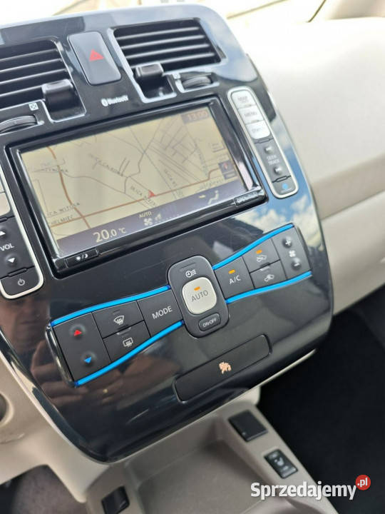 Nissan Leaf Alu Klioma 0 kosztów EURO 6 komputer pokładowy Nowy Sącz