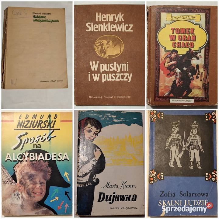 książki młodzieży PRL Bukowno