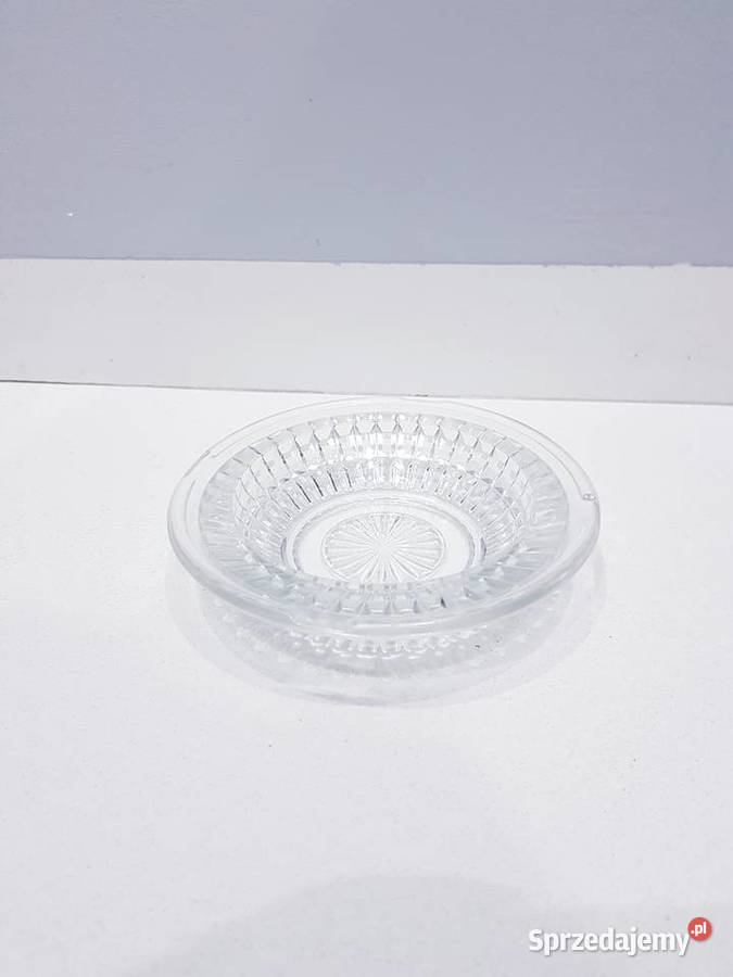 Stara kryształowa popielniczka śląskie Dąbrowa Górnicza