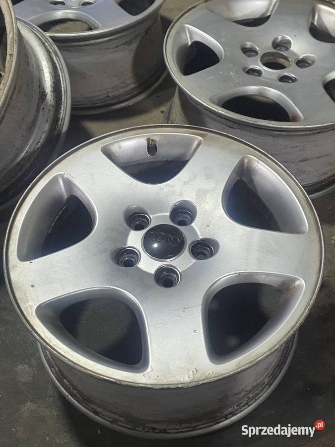 Felgi aluminiowe Audi 7Jx16 ET45 5X112 KOMPLET aluminiowe