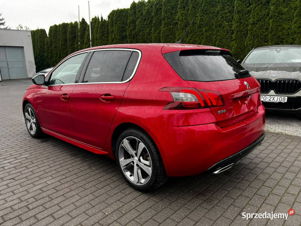Peugeot 308 GTLine Automat FullLED CarPlay Hatchback wielkopolskie Baranowo