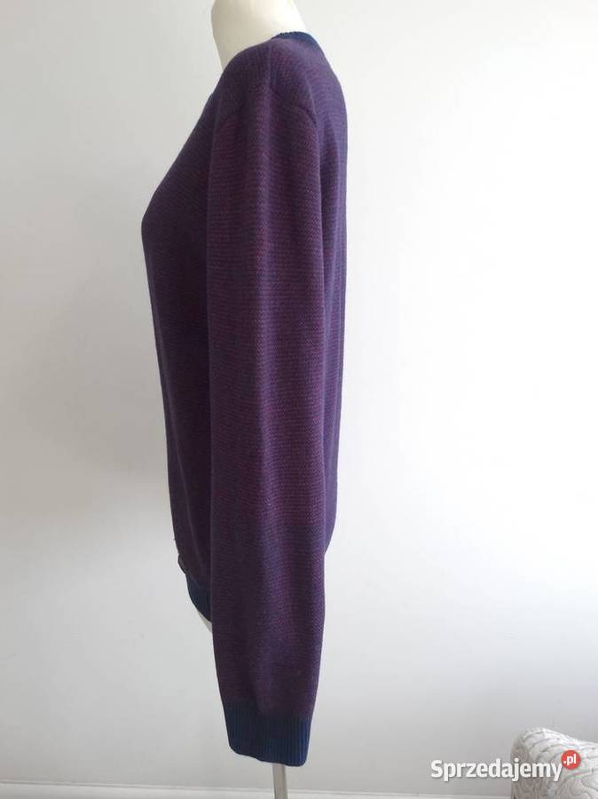 Sweter Wełniany 80 Wełna Merino Ciepły Crew Neck różowy Swetry i golfy podlaskie