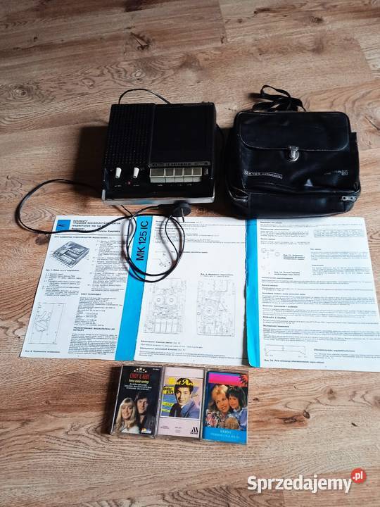 Magnetofon kasetowy Unitra MK 125 automatic z małopolskie