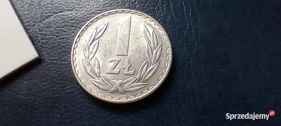 Stare monety 1 złoty 1975 piękna PRL Polska Numizmatyka Lesko sprzedam