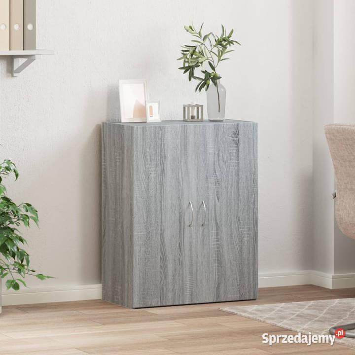 Szafka na dokumenty szary dąb sonoma 60x32x775 Pozostałe