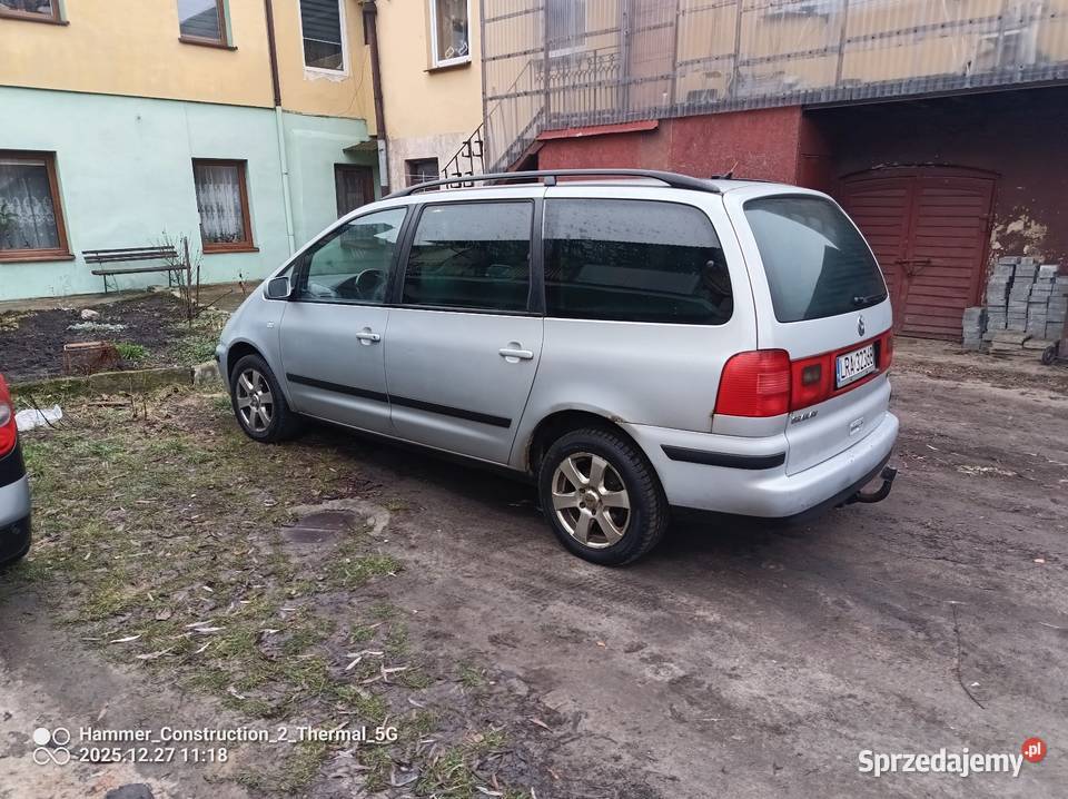 VW Sharan 2003r 19 TDI 130 skrzynia 6 biegów tempomat Włodawa