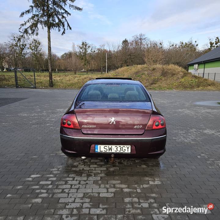 Peugeot 407 18 LPG kupiony w polskim salonie Brzeziny