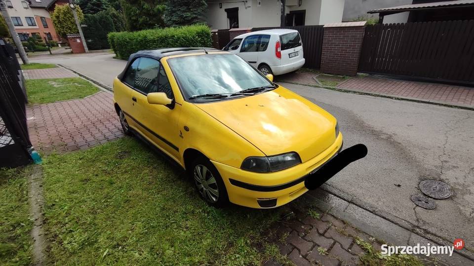 Fiat Punto cabrio Bertone benzyna+LPG Katowice