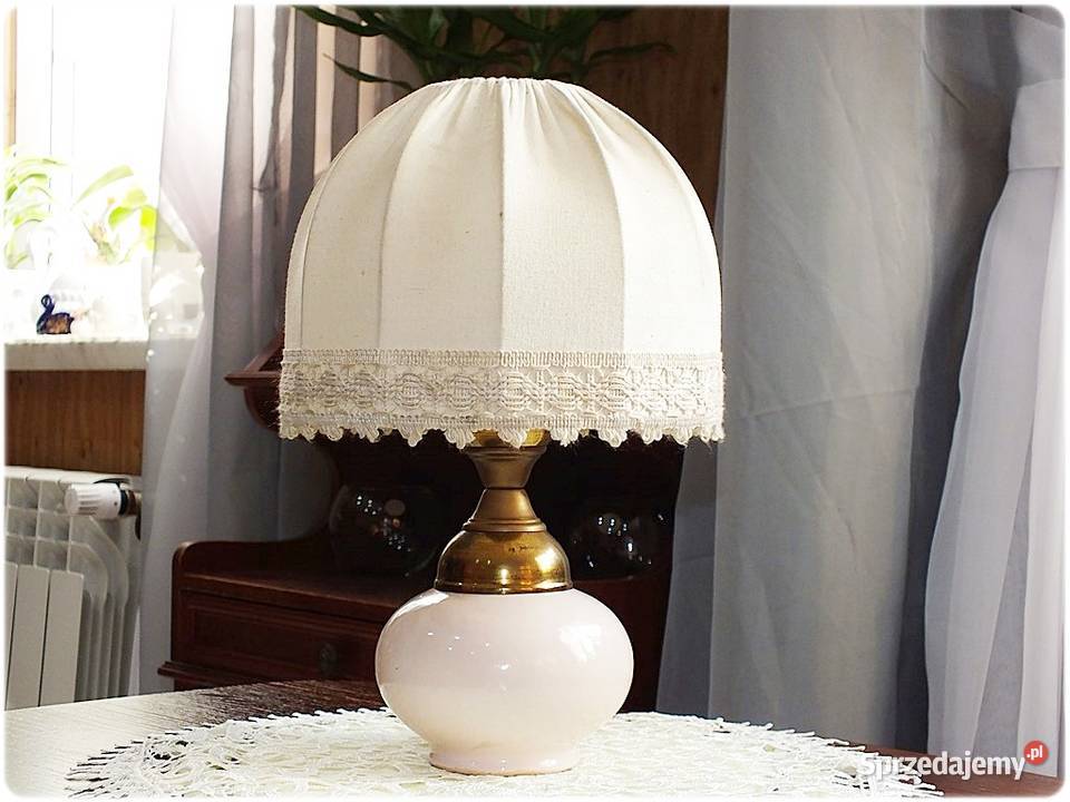 Śliczna Stara Lampka Nocna z lat 60tych Retro lubuskie Żary