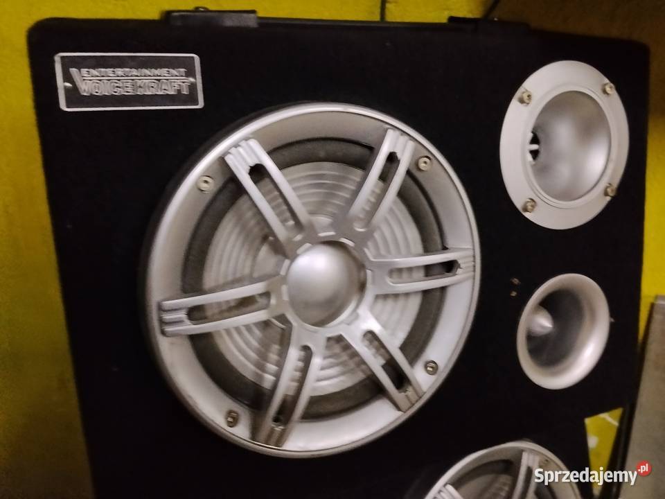 Wzmacniacz samochodowy RTO z głośnikami Jawor