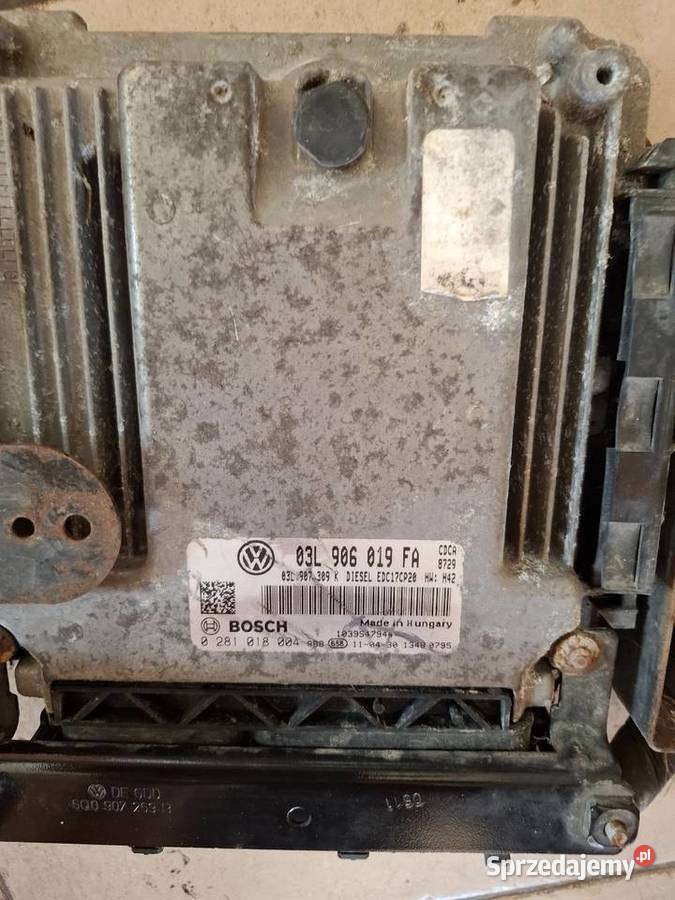 Sterownik silnika VW AMOROK 03L906019 FA Zielona Góra
