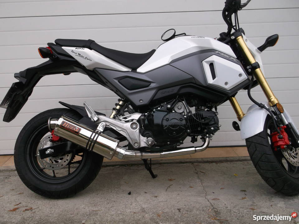 HUZAR EXHAUST wydech tłumik OWAL Honda MSX 125 Pozostałe Błażowa sprzedam