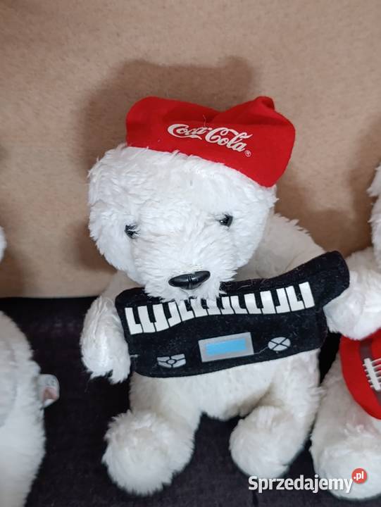 misie zestaw coca cola zabawka pluszowa maskotka Maskotki Poznań sprzedam