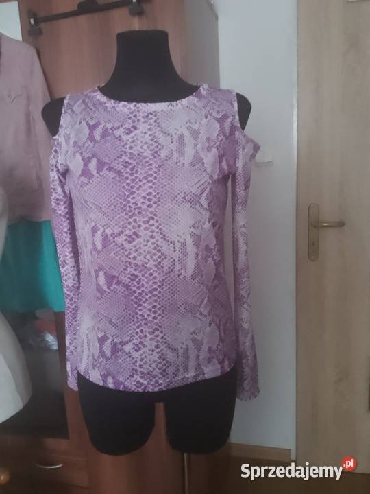 Bluzka damska wycięcia na ramionach Chrzanów sprzedam