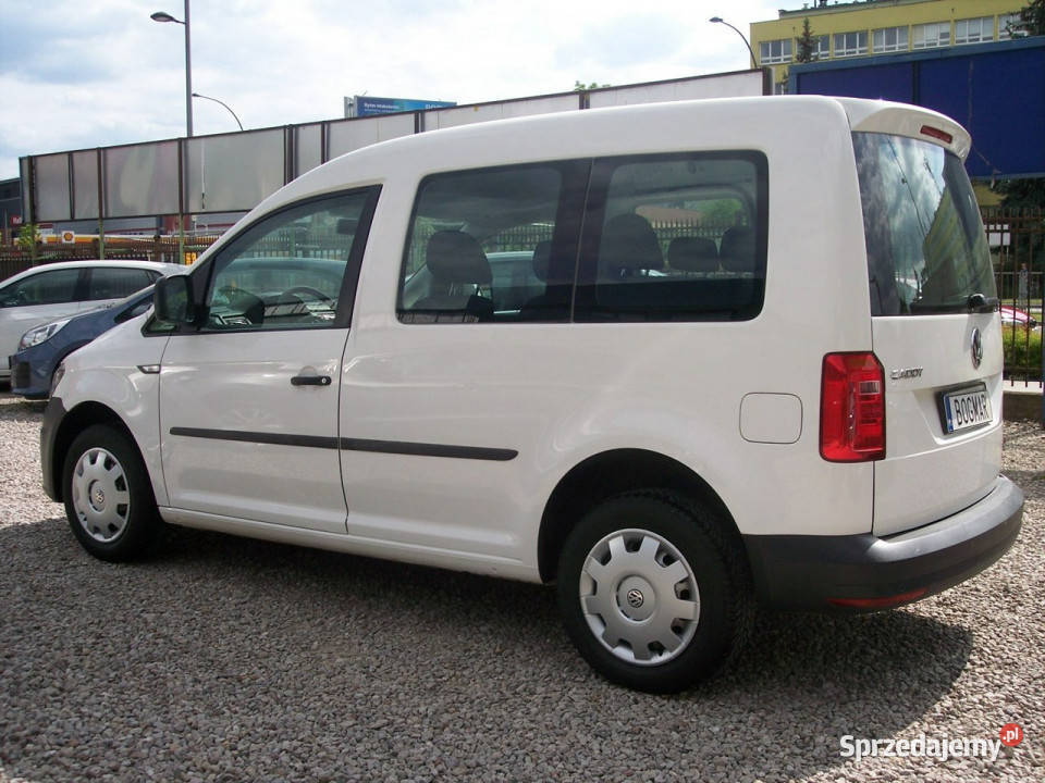 Volkswagen Caddy 20 TDI 5 os SALON 100 mazowieckie Warszawa