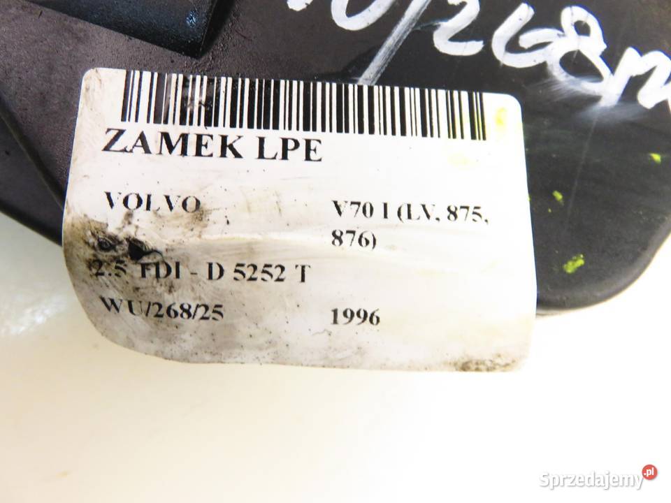 ZAMEK LEWY PRZEDNI VOLVO V70 I