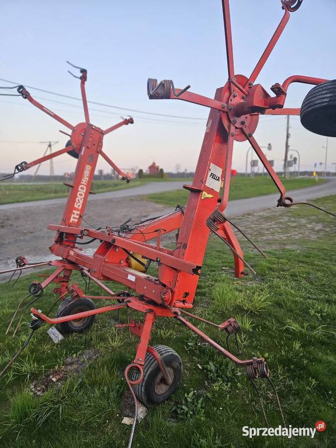 Przewracarka przetrzasarka rozbijak Fella TH 520 Gosławice