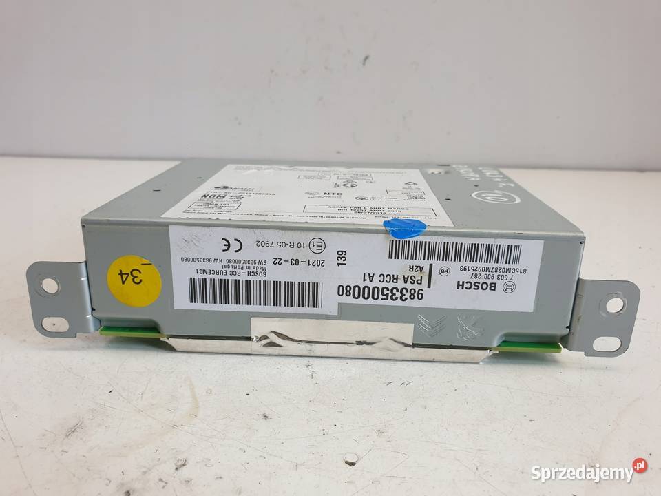 Opel Corsa F RADIO NAWIGACJA 9833500080 osobowe