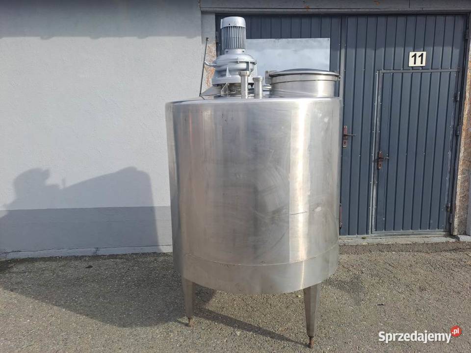 Zbiornik nierdzewny z mieszadłem 1450 L Stary Sącz