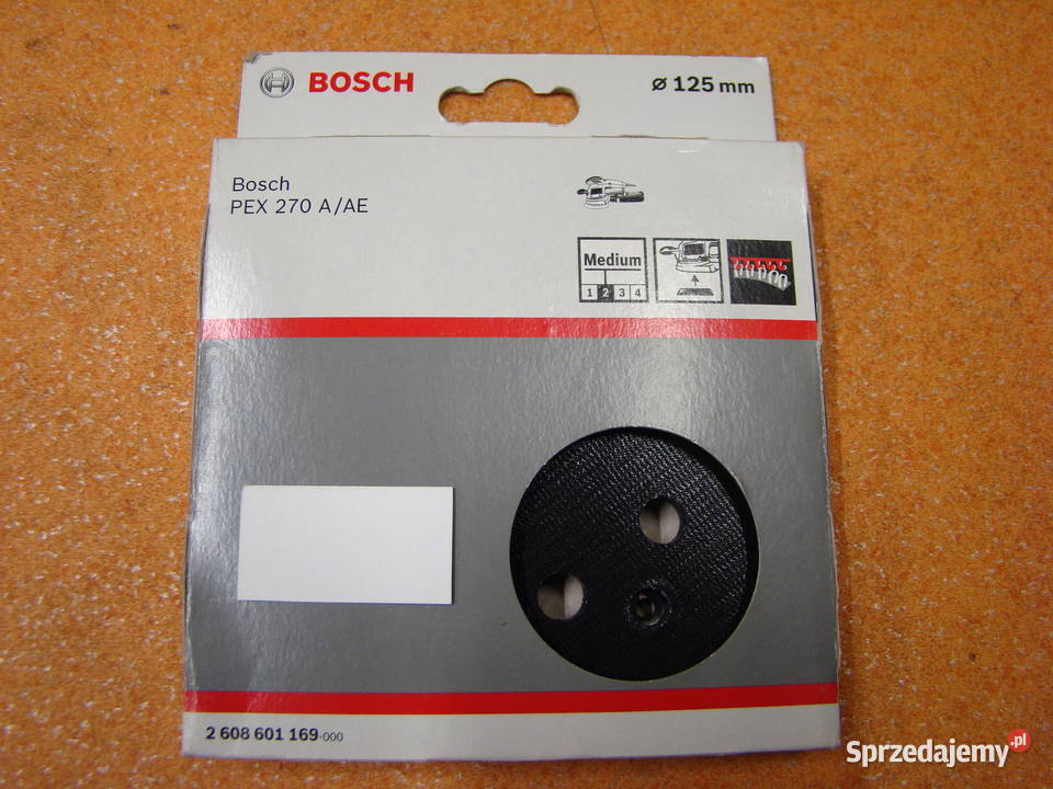 Talerz szlifierski dysk BOSCH PEX 270A AE fi 125