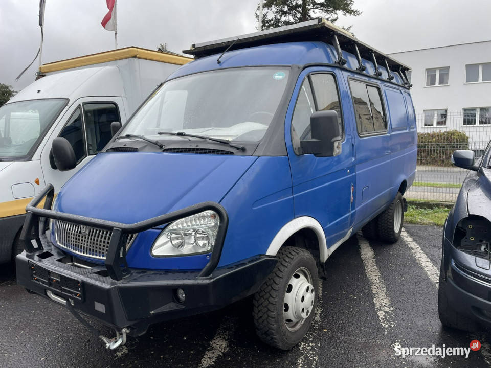 GAZ Gazela Gaz Gazelle Kamper furgon 4X4 benzyna benzyna+LPG Syców