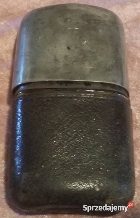 Piersiówka stara angielska JDS713 Kraków