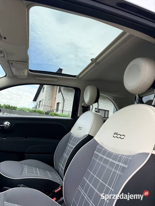 Fiat 500 12 Benzyna 2018r kurtyny powietrzne Tomaszów Lubelski