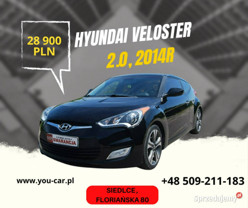 Hyundai Veloster Hyundai Veloster kamera cofania Siedlce