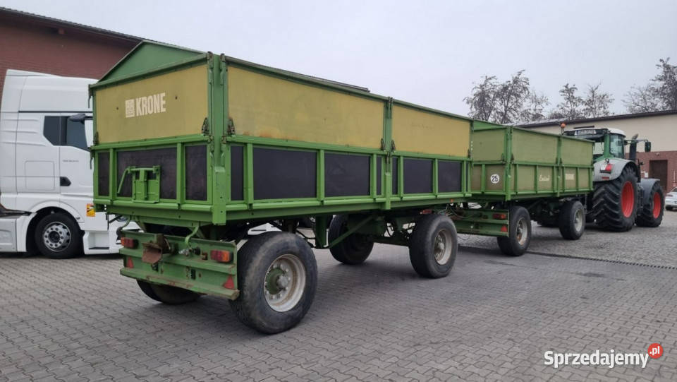 Przyczepa transportowa Krone KRONE DK225 16 Głogówek