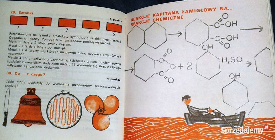 Wyprawa Kapitana Łamigłowy w krainę chemii M J Pozostałe Chełm