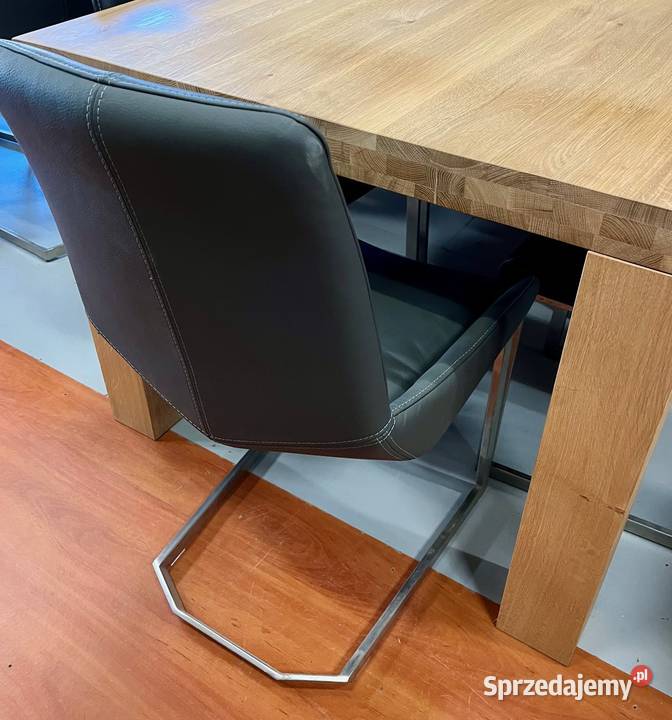 OKAZJA Zestaw 4 krzesło Levi ze skóry Habufa Opole