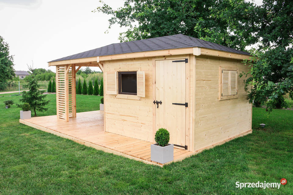 Domek ogrodowy narzędziowy Nowoczesne Domki La Katowice