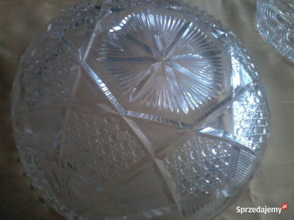 kryształy szkło patera salaterki etc prl Częstochowa