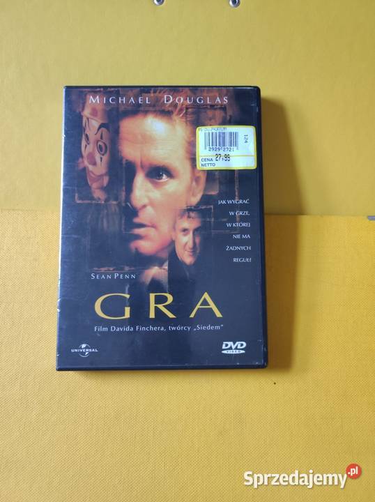 GRA 1997 DVD film Michael Douglas Sean Penn świętokrzyskie Kielce