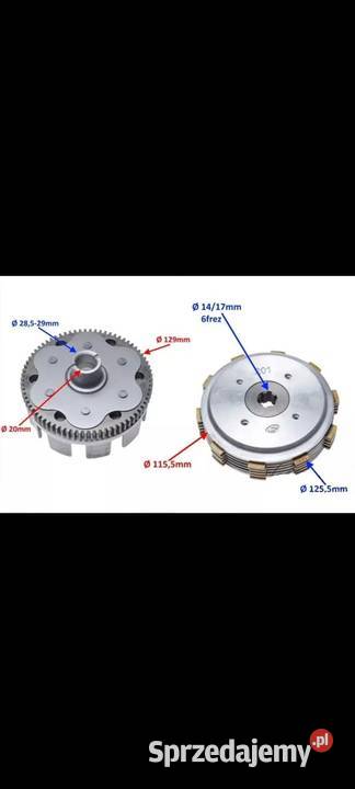 Kosz sprzęgłowy sprzęgło wielotarczowe ATV Quad mazowieckie Warszawa